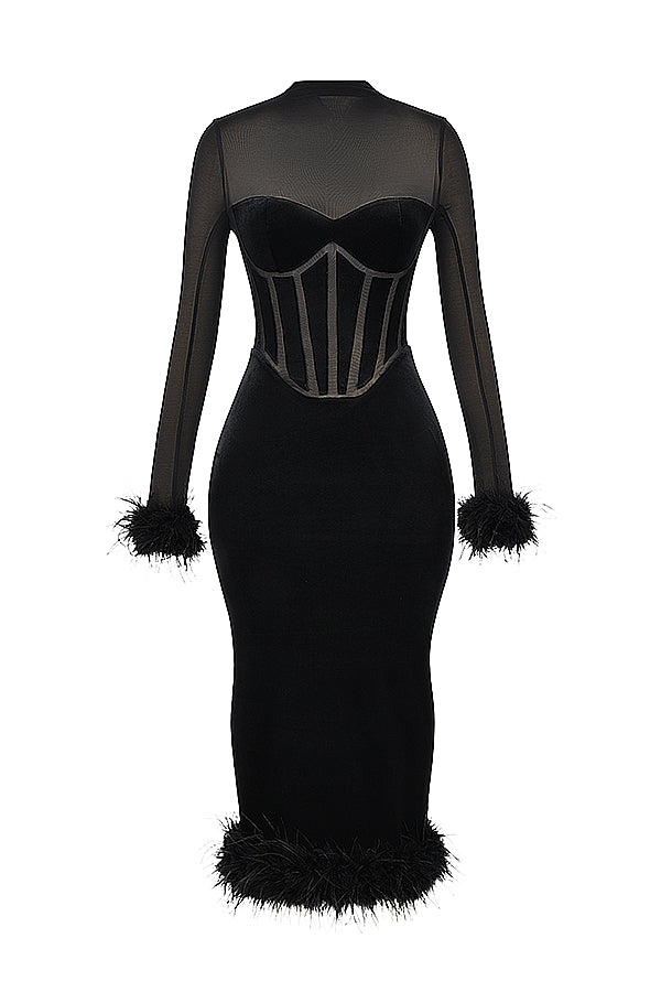 Lianna Midi Elbise