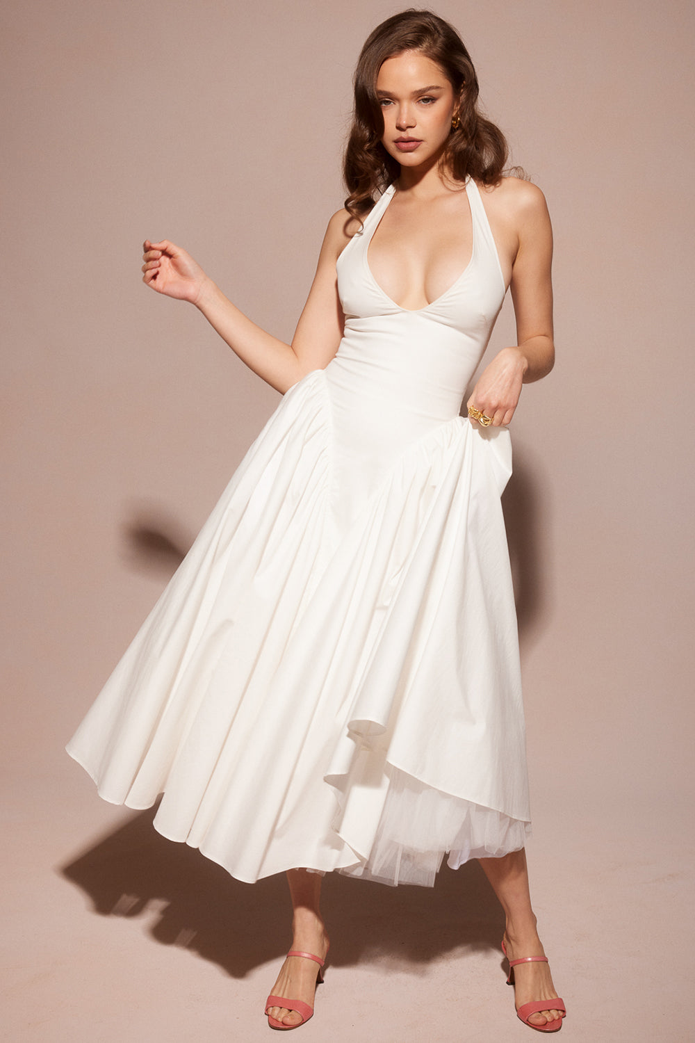 Marilyn Midi Elbise
