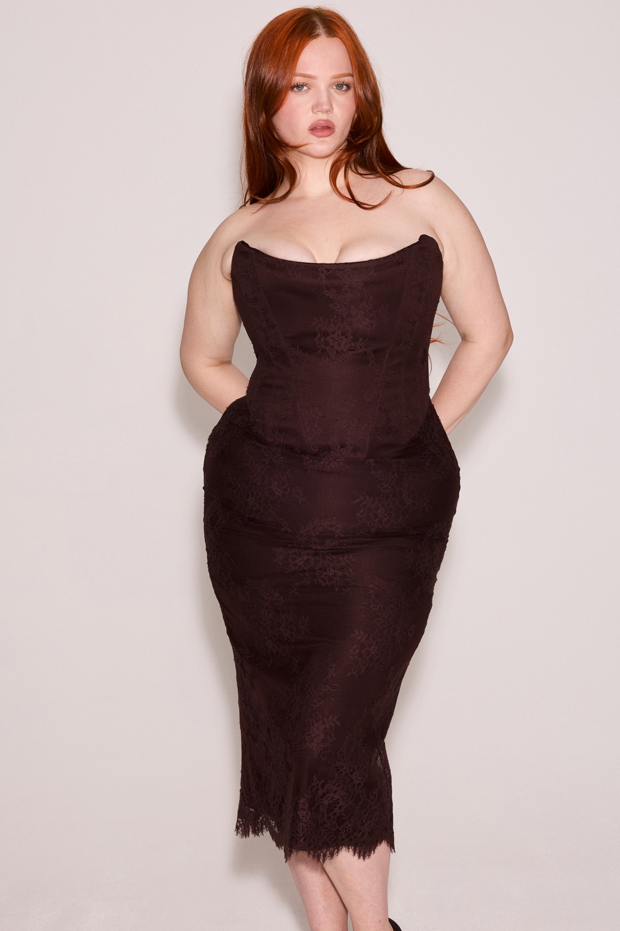 Larra Midi Elbise