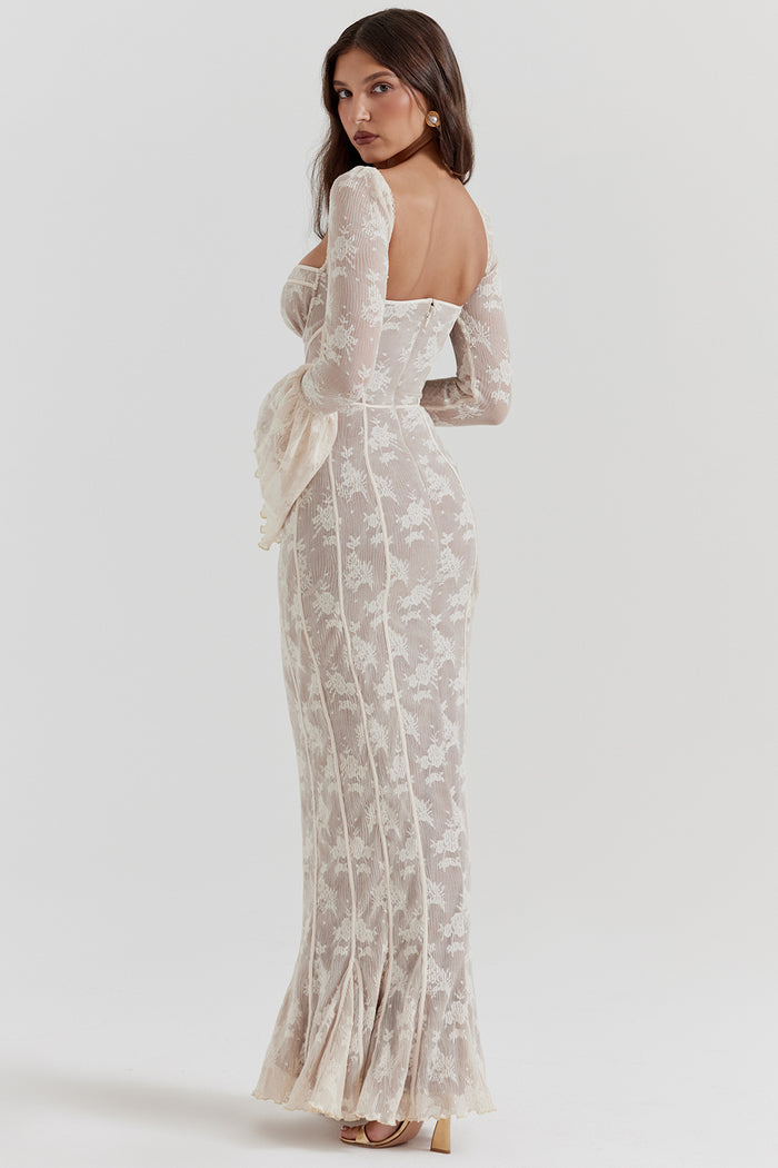 Vintage Veil Enchant Elbise