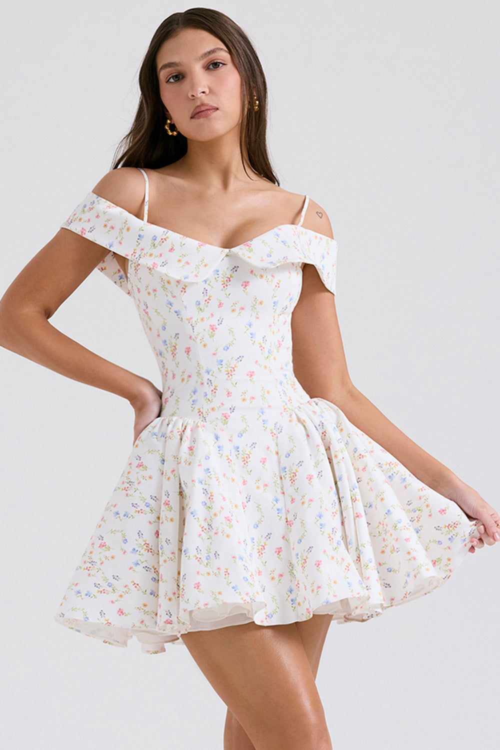 Elida Mini Elbise