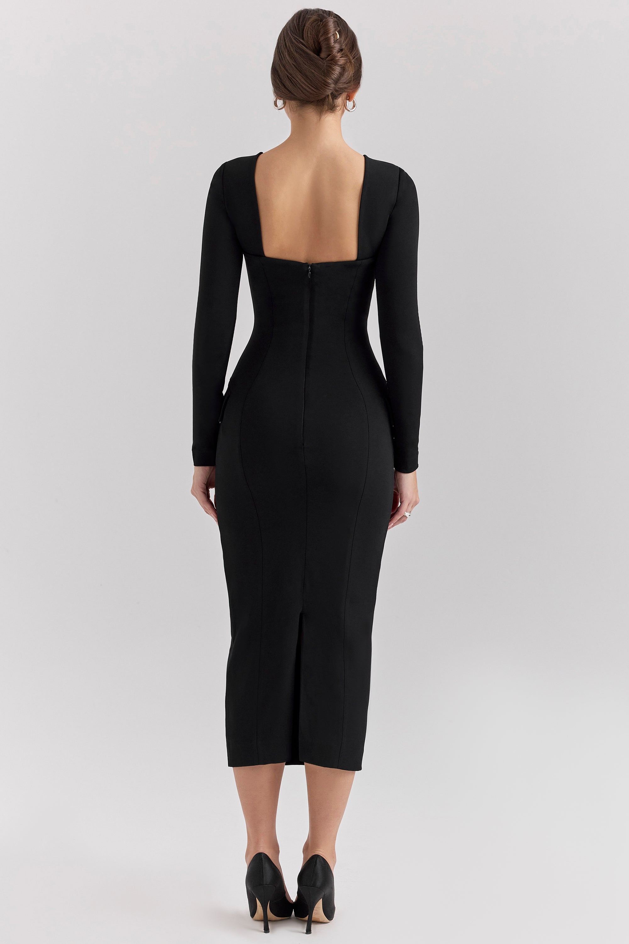 Ella Midi Elbise
