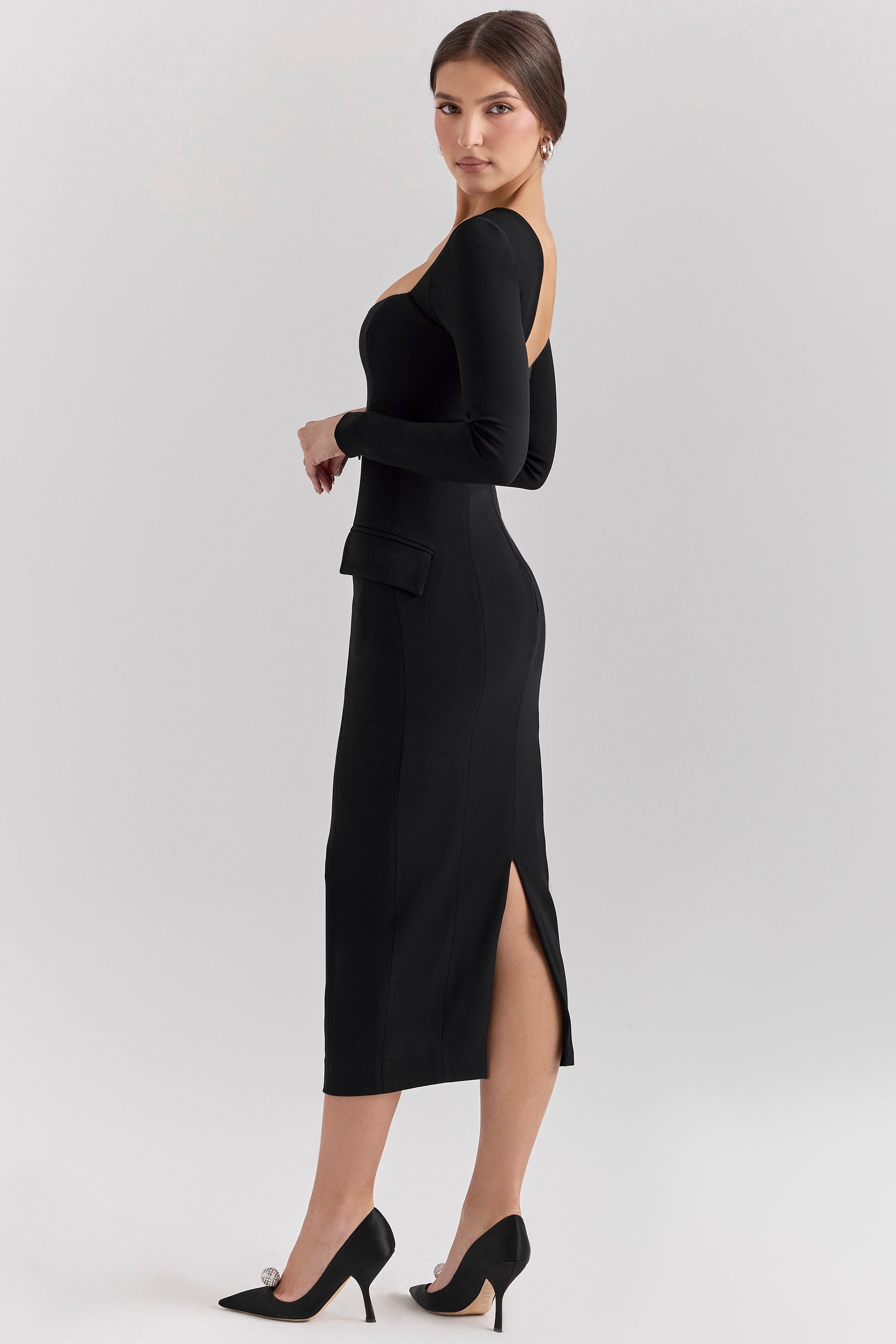 Ella Midi Elbise