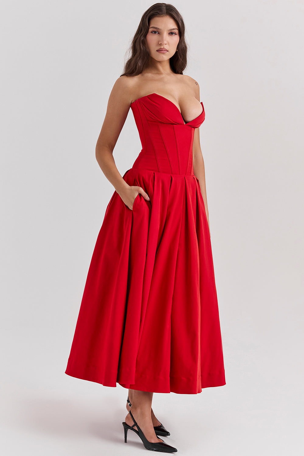 Lady Midi Elbise