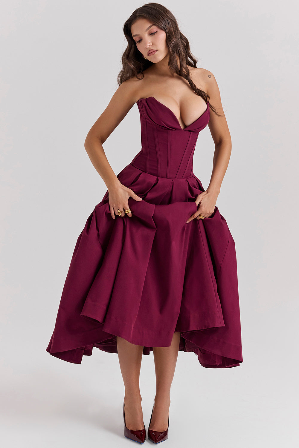 Lady Midi Elbise
