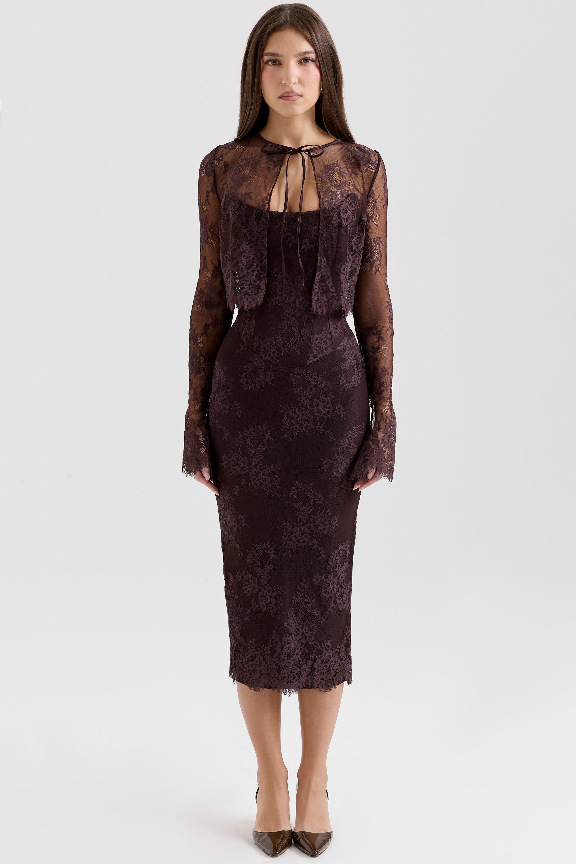 Larra Midi Elbise