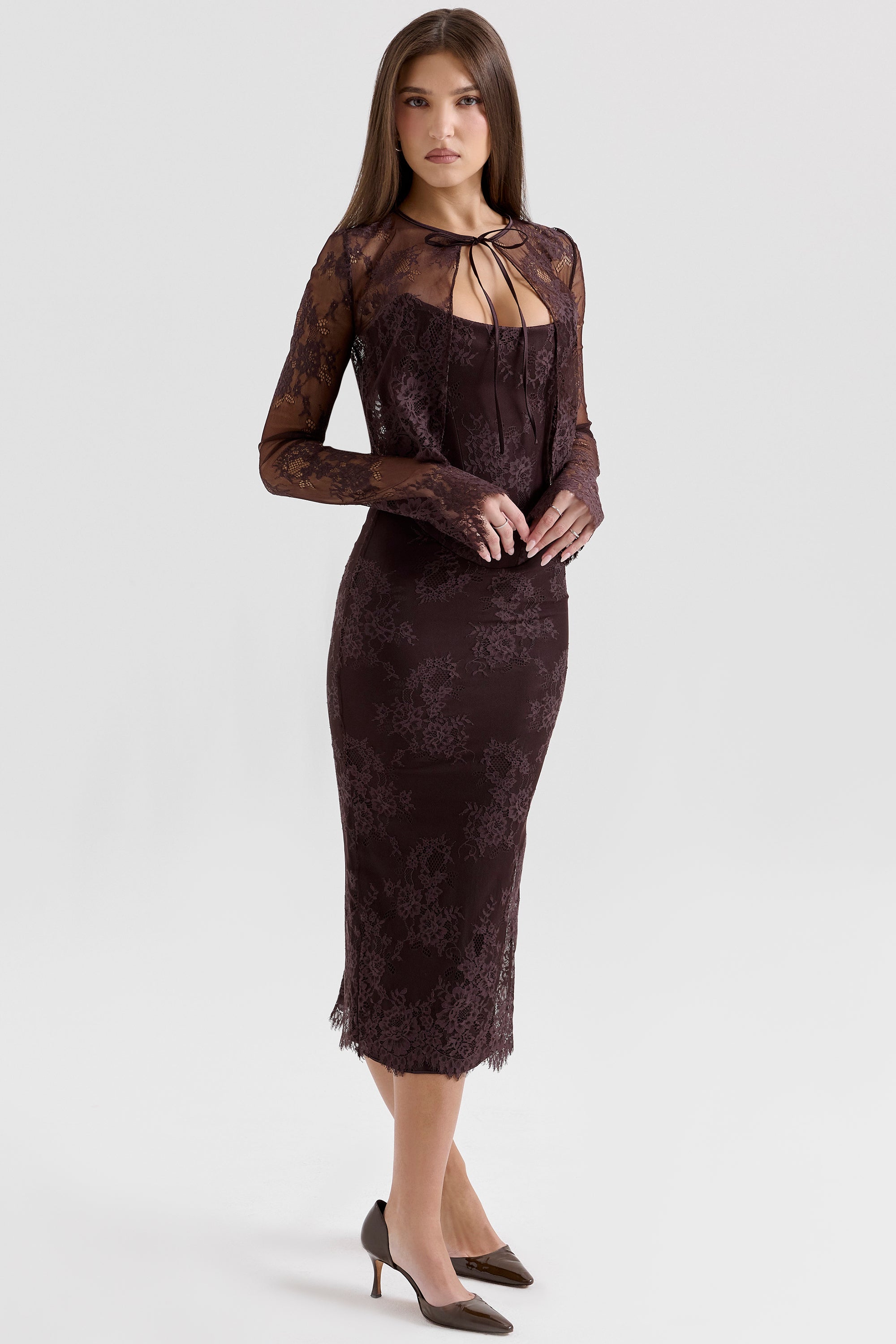Larra Midi Elbise