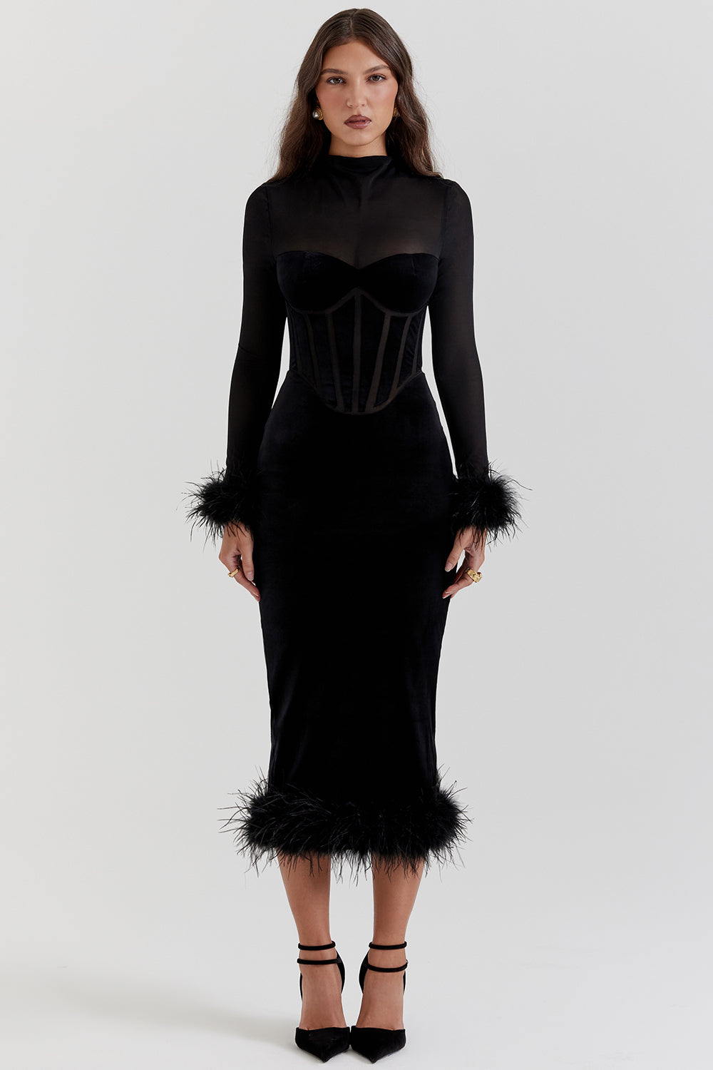 Lianna Midi Elbise
