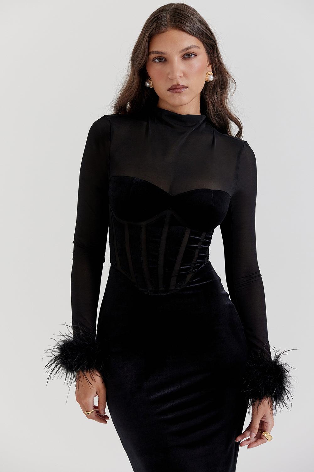 Lianna Midi Elbise
