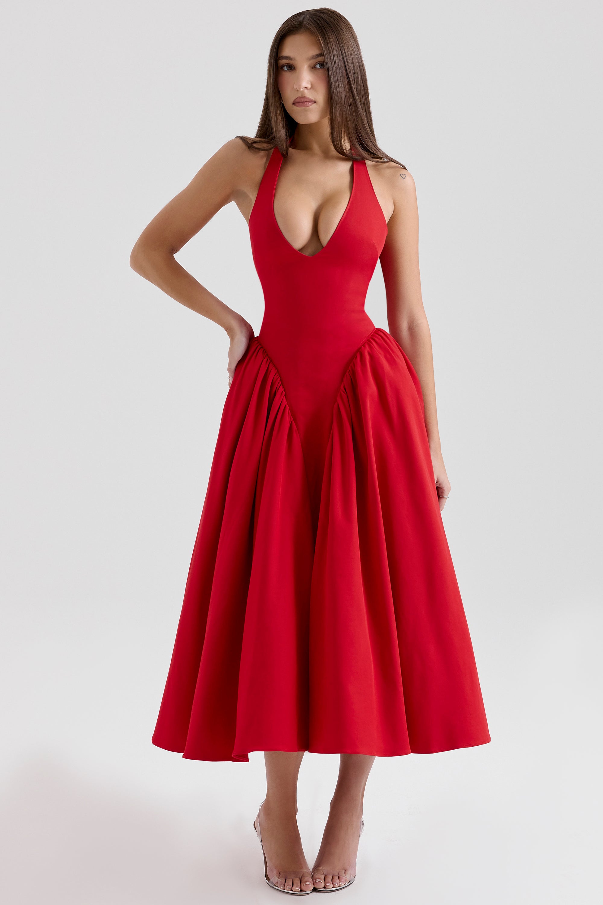 Marilyn Midi Elbise