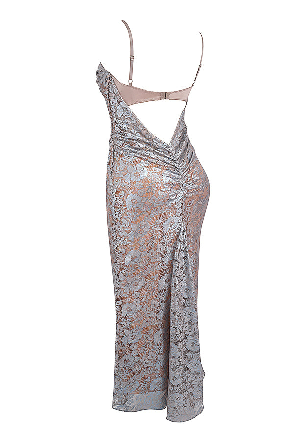 Azzurra Maxi Elbise